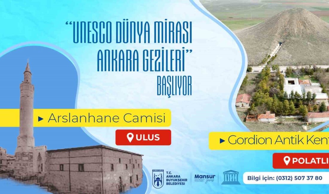 ANKARA BÜYÜKŞEHİR BELEDİYESİ, UNESCO TARAFINDAN “DÜNYA MİRASI LİSTESİ”NE ALINAN GORDİON