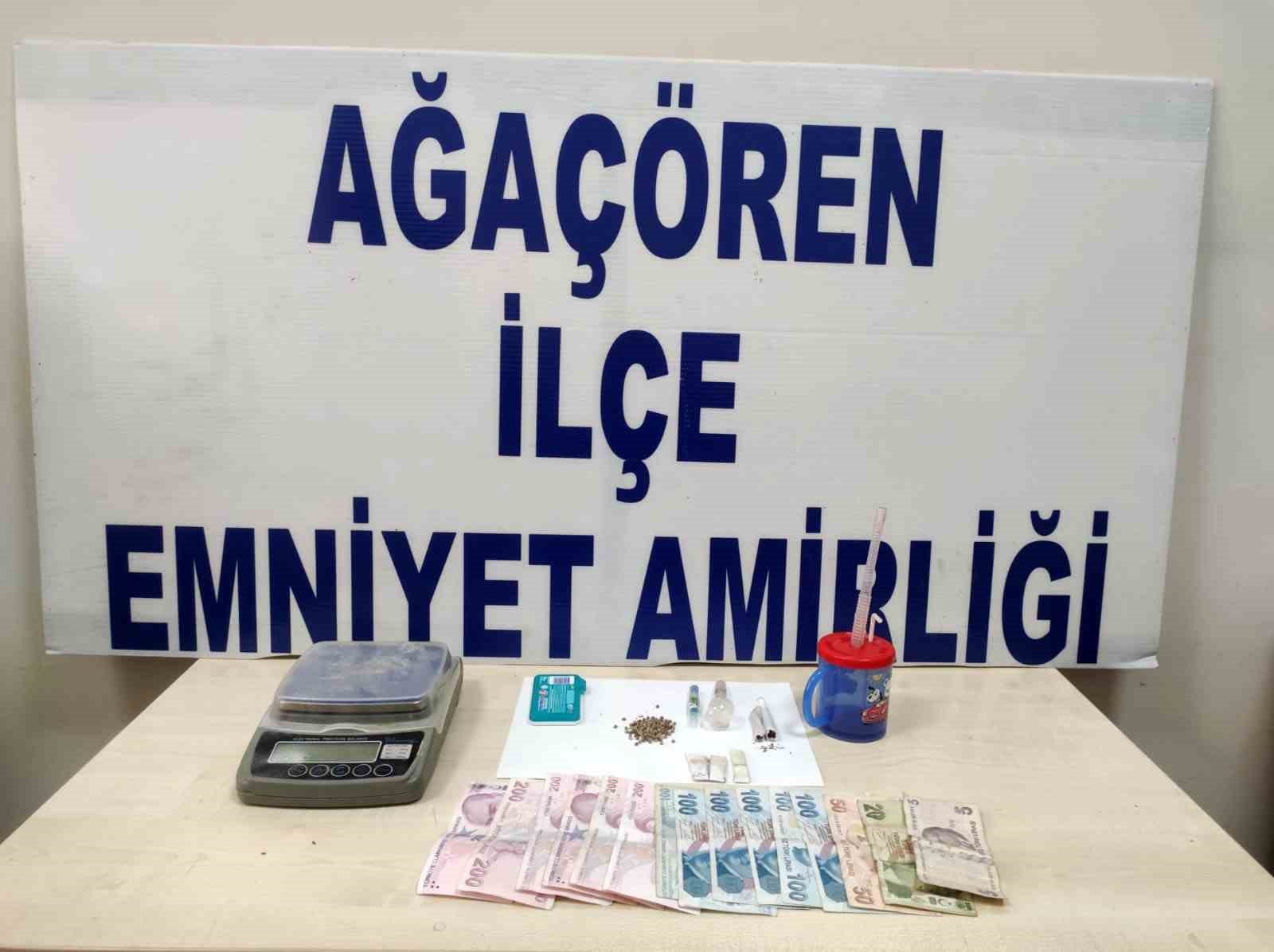 Aksaray’da uyuşturucu operasyonu: 1 gözaltı