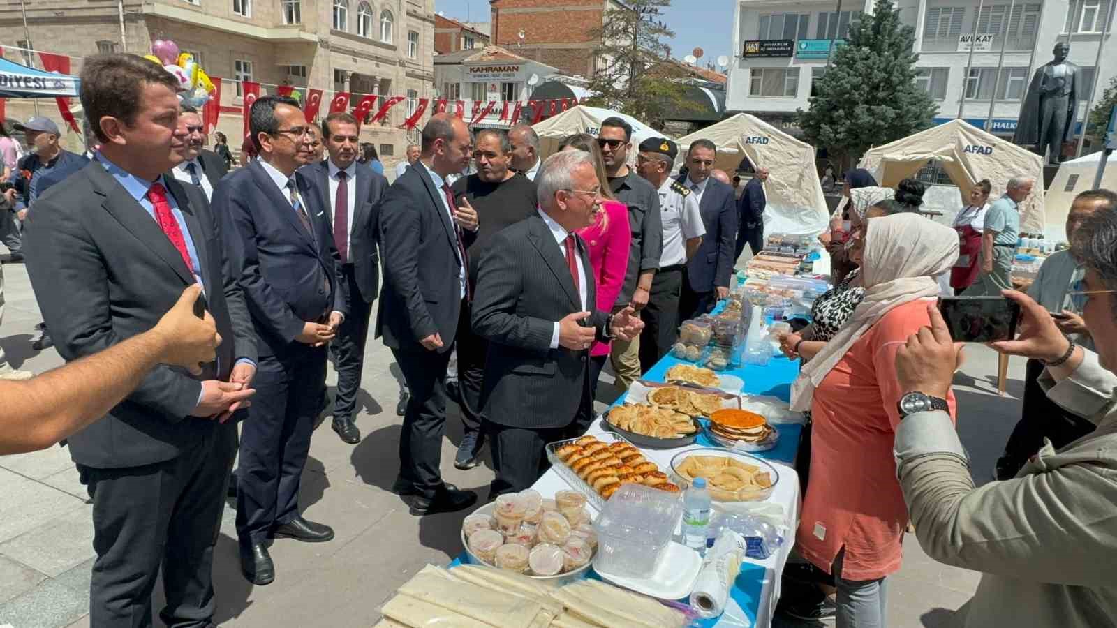 Aksaray’da yöresel lezzetler görücüye çıktı