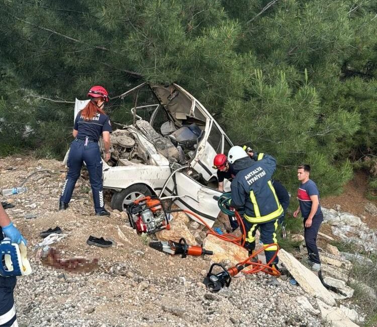 KORKUTELİ-ANTALYA YOLUNDA MEYDANA GELEN