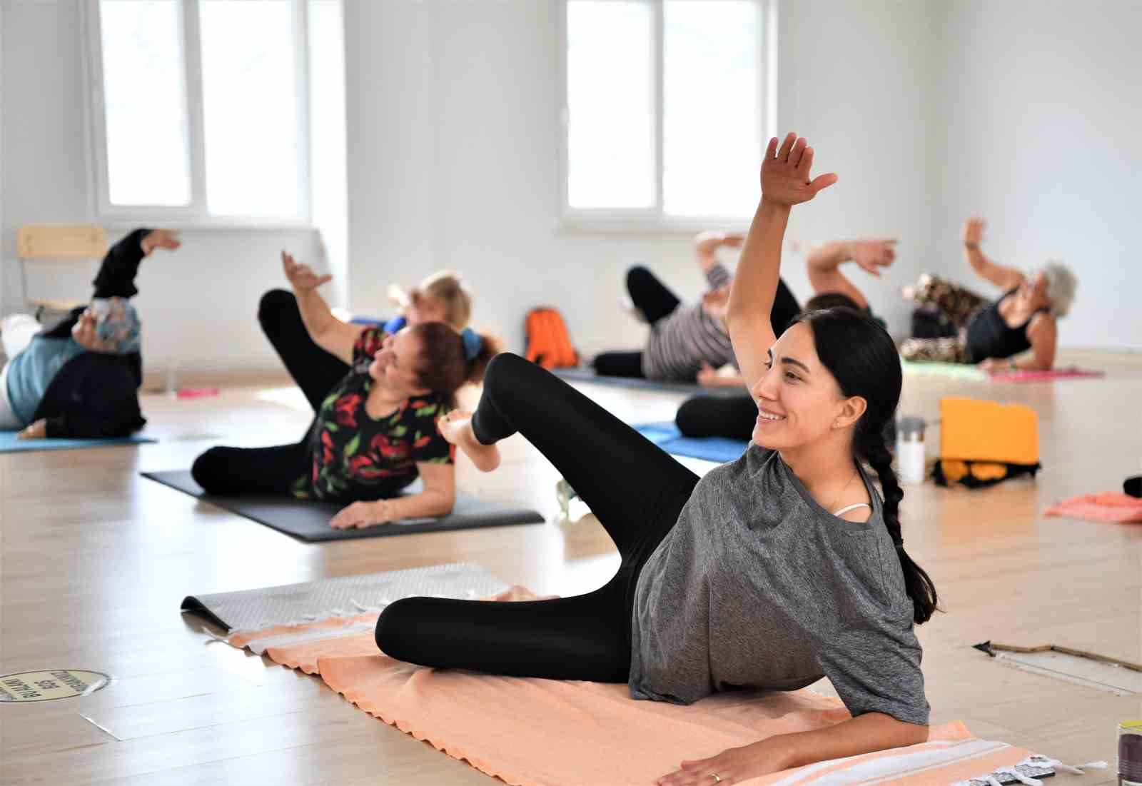 Antalya’da pilates, yoga ve zumba kurslarına ilgi büyük