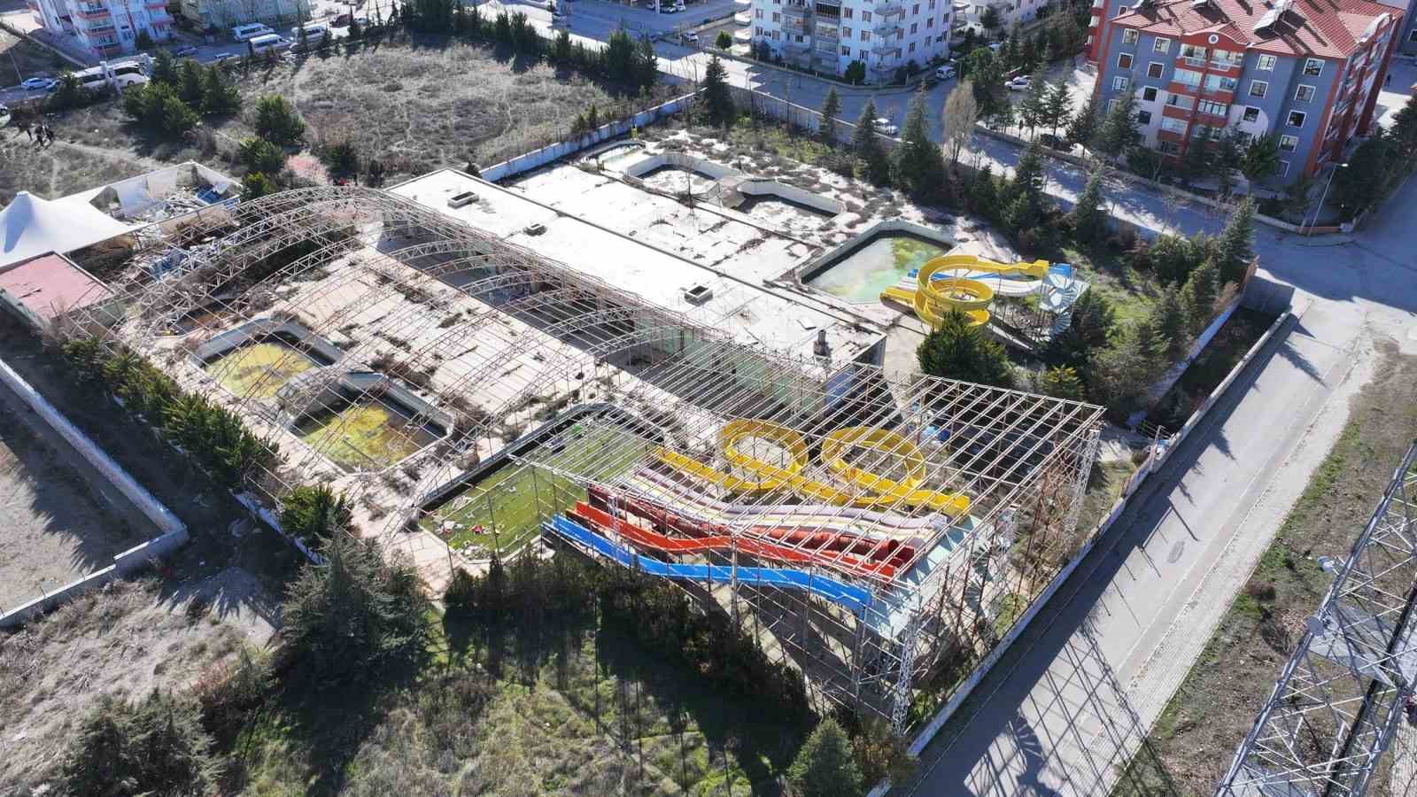 Atıl durumda bulunan Aquapark, Masal Park’a dönüştürülüyor