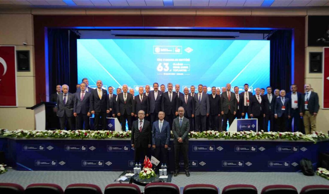 TÜRK STANDARTLARI ENSTİTÜSÜ (TSE), 63. OLAĞAN GENEL KURUL TOPLANTISI'NI GERÇEKLEŞTİRDİ.