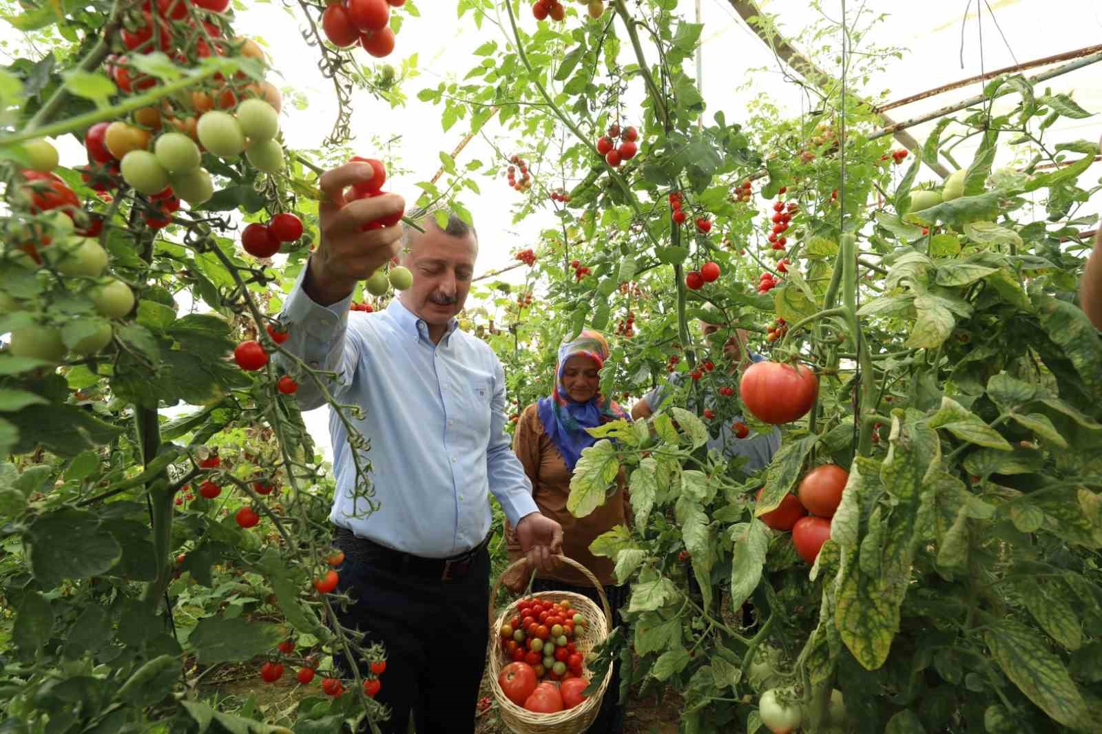 Başkan Büyükakın’dan kadın üreticiye tam destek sözü