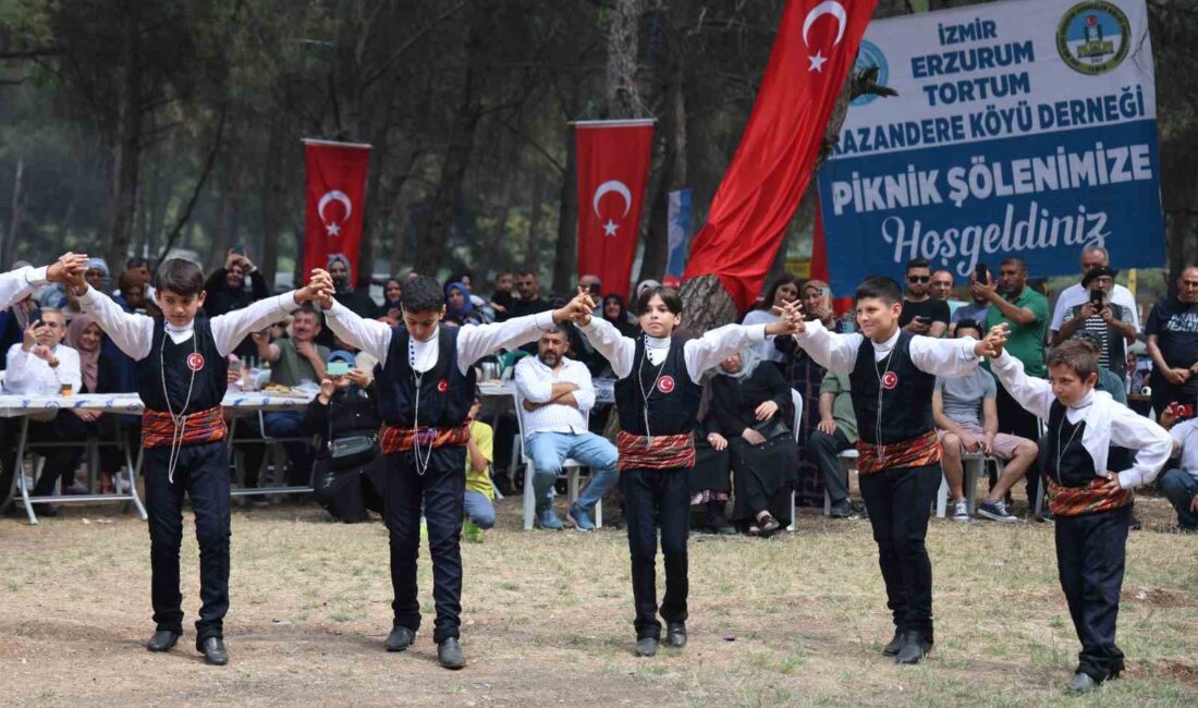 BİNLERCE ERZURUMLU İZMİR'DEKİ PİKNİK