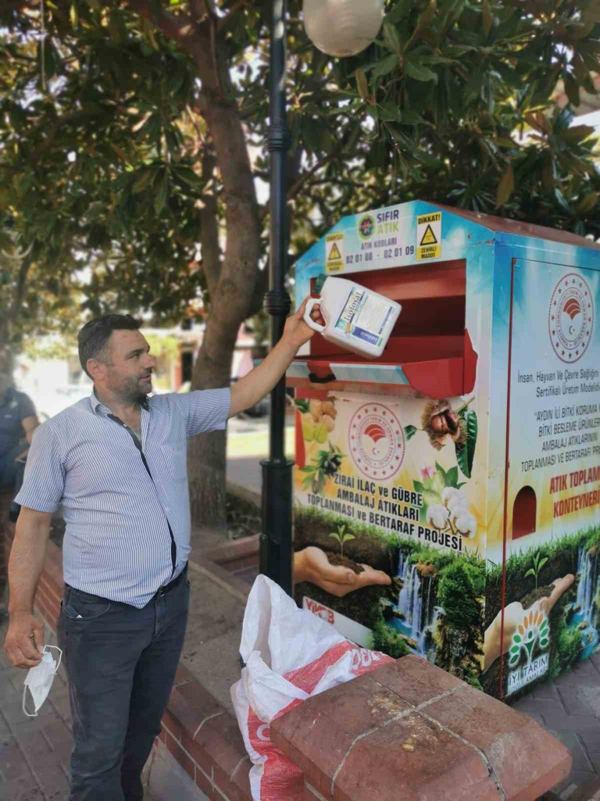 Bozdoğan’da atık getiren üreticiler ödüllendiriliyor