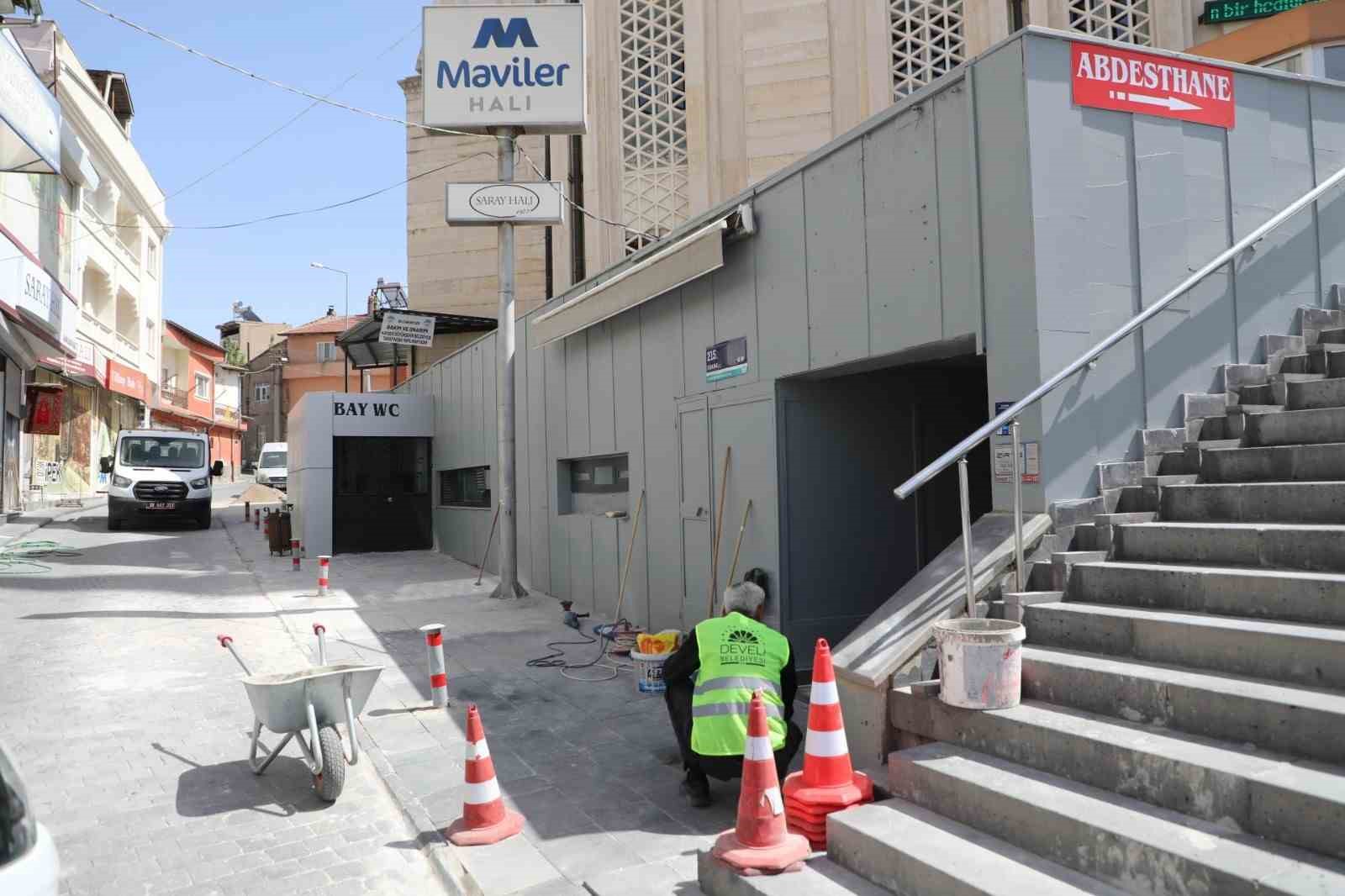 Büyükşehir’den Develi Çarşı Camii’nde 2 milyon TL’lik tadilat ve yenileme çalışması