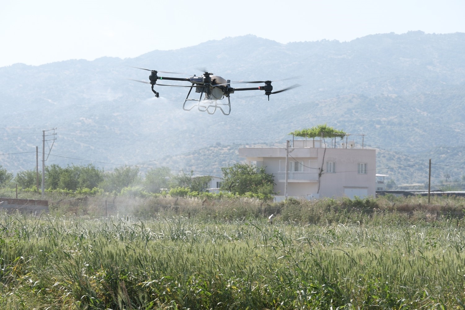 Büyükşehir’den ücretsiz drone ile gübreleme hizmeti