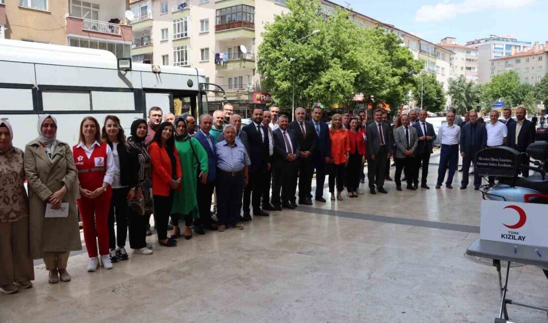 ÇANKIRI’DA DÜZENLENEN KAN BAĞIŞI