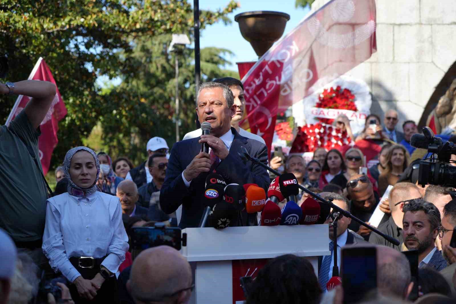 CHP Genel Başkanı Özel: “Samsun’un bizim tarafımızdan kazanılmamış olmasını asla kabul edemiyorum”