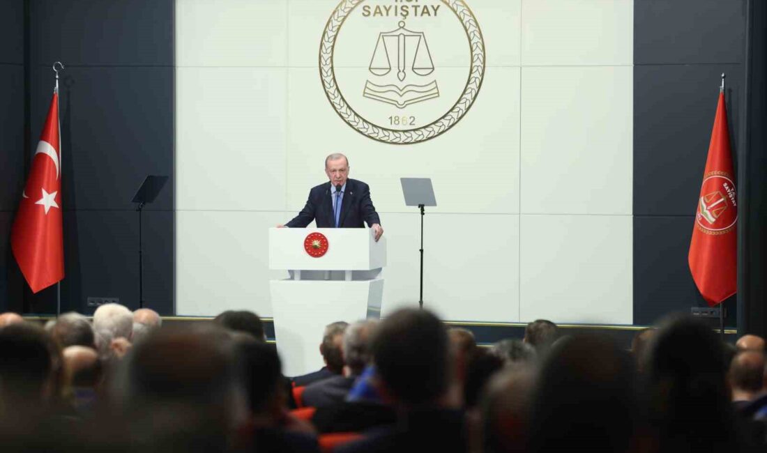 CUMHURBAŞKANI RECEP TAYYİP ERDOĞAN, SAYIŞTAYIN 162. KURULUŞ YIL DÖNÜMÜ DOLAYISIYLA