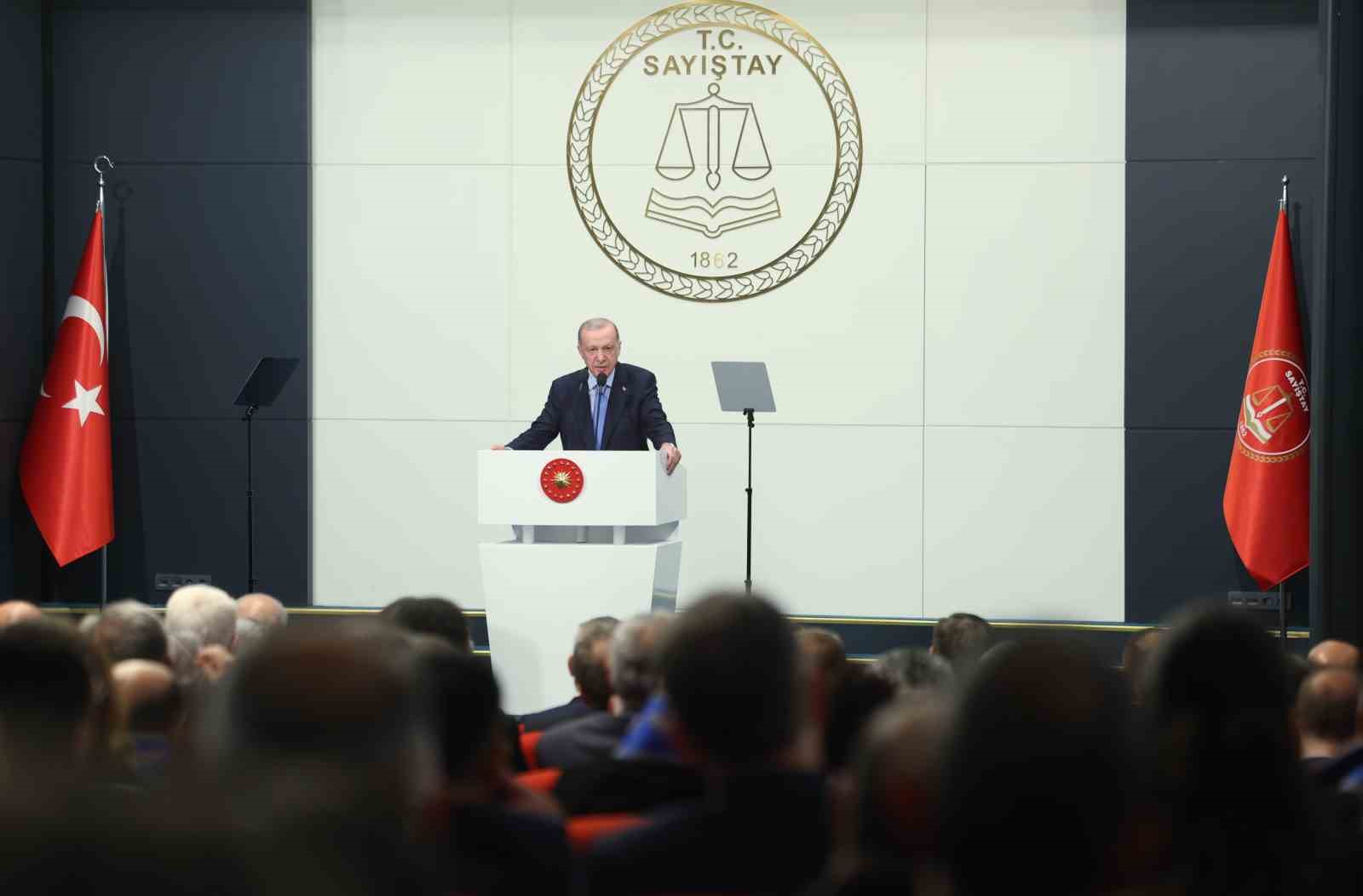 CUMHURBAŞKANI RECEP TAYYİP ERDOĞAN, SAYIŞTAYIN 162. KURULUŞ YIL DÖNÜMÜ DOLAYISIYLA