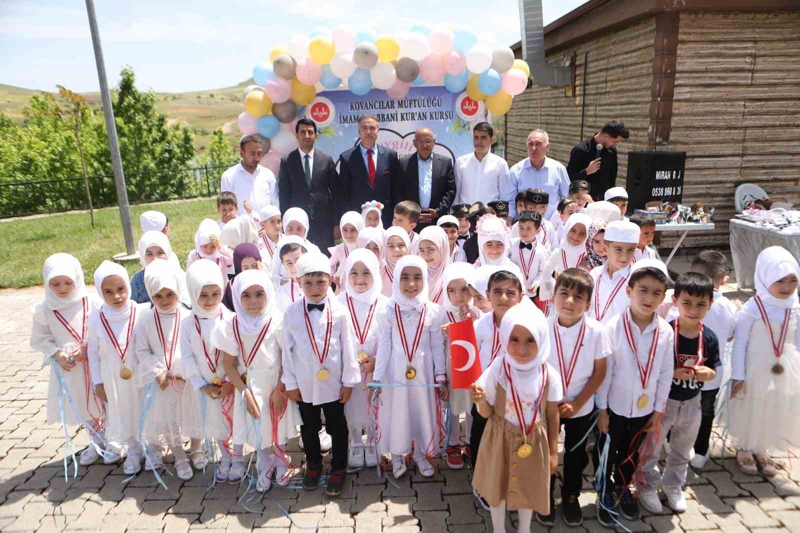 Elazığ’da 4-6 yaş Kur’an kursları kapanış programı düzenlendi