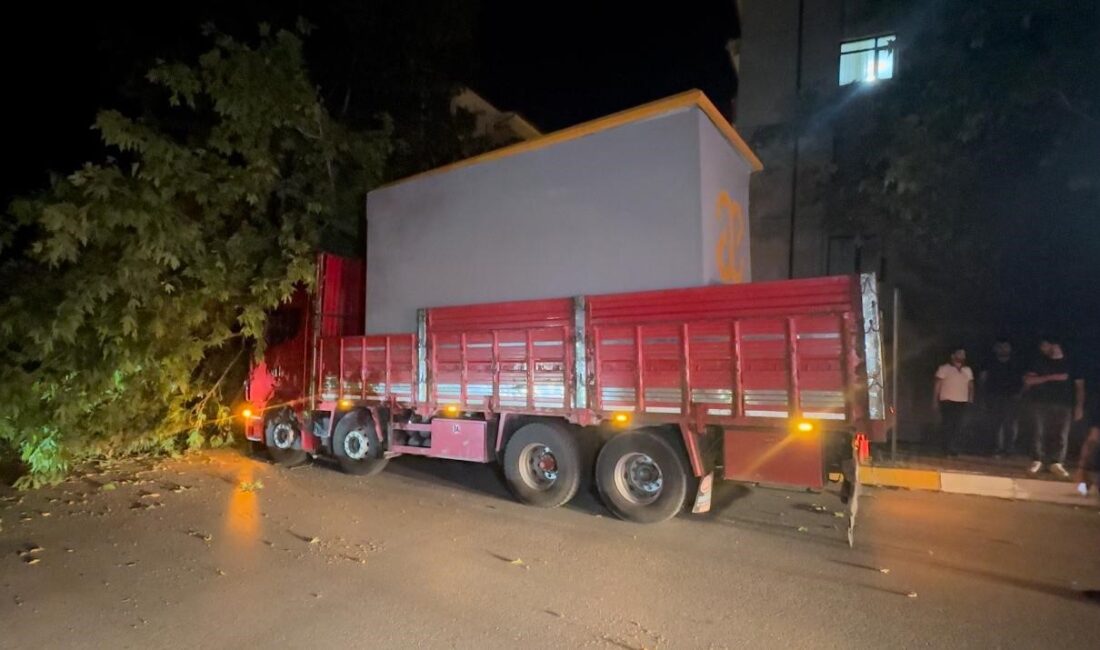 ELAZIĞ’DA TRAFO KULÜBESİ YÜKLÜ