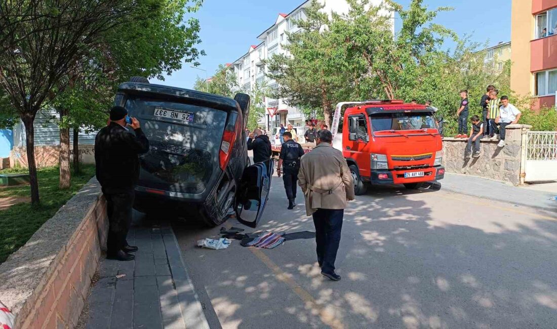 ERZURUM’UN PALANDÖKEN İLÇESİNDE MEYDANA