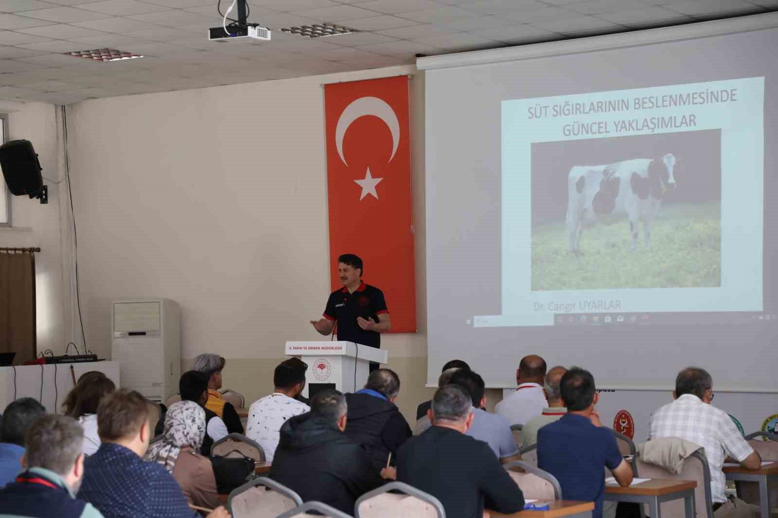 “Eskişehir’de Süt Sığırcılığını Geliştirme” eğitim toplantısı