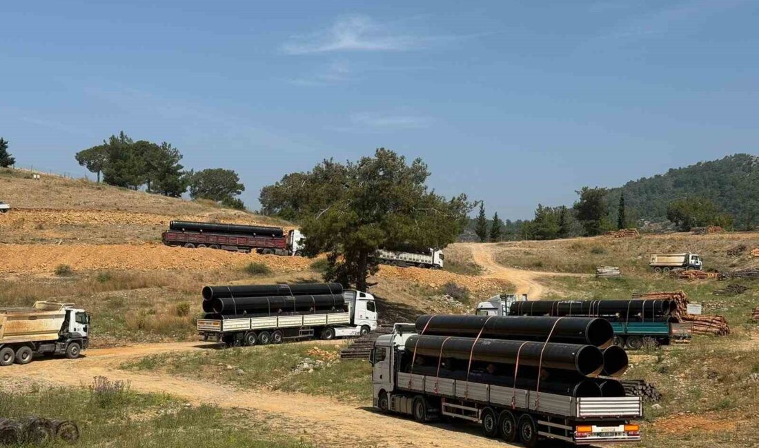 GAZİPAŞA DOĞALGAZA KAVUŞUYOR