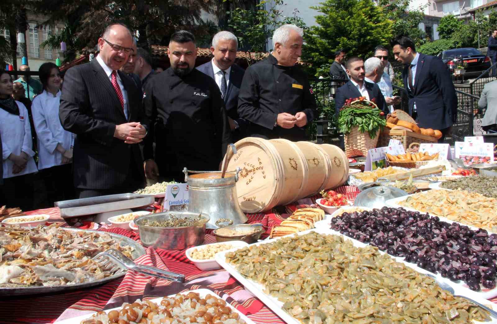 Giresun’a özgü lezzetler Türk Mutfağı Haftasında tanıtıldı