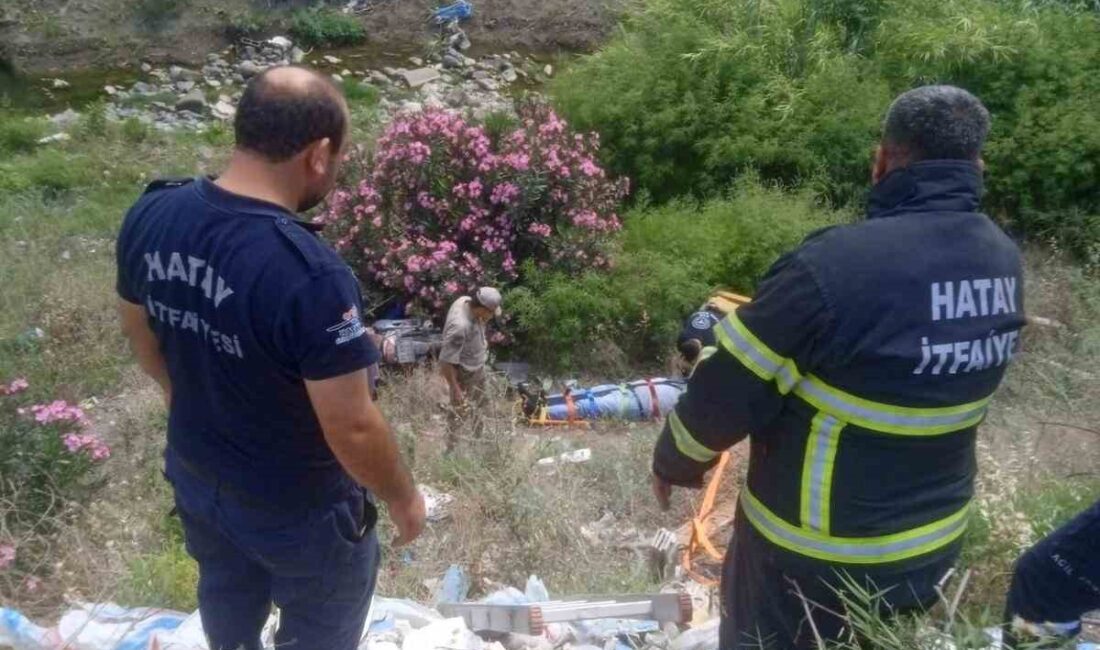 HATAY’IN ANTAKYA İLÇESİNDE SÜRÜCÜSÜNÜN