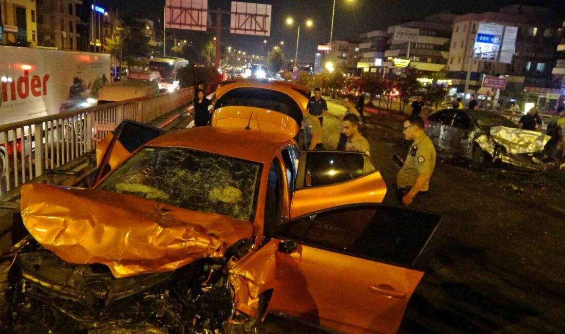 ANTALYA'DA KONTROLDEN ÇIKAN OTOMOBİL