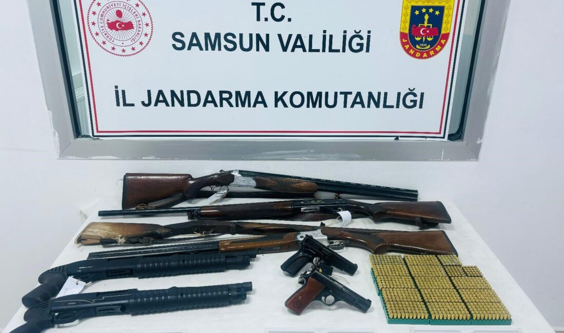 SAMSUN'DA JANDARMA EKİPLERİ TARAFINDAN