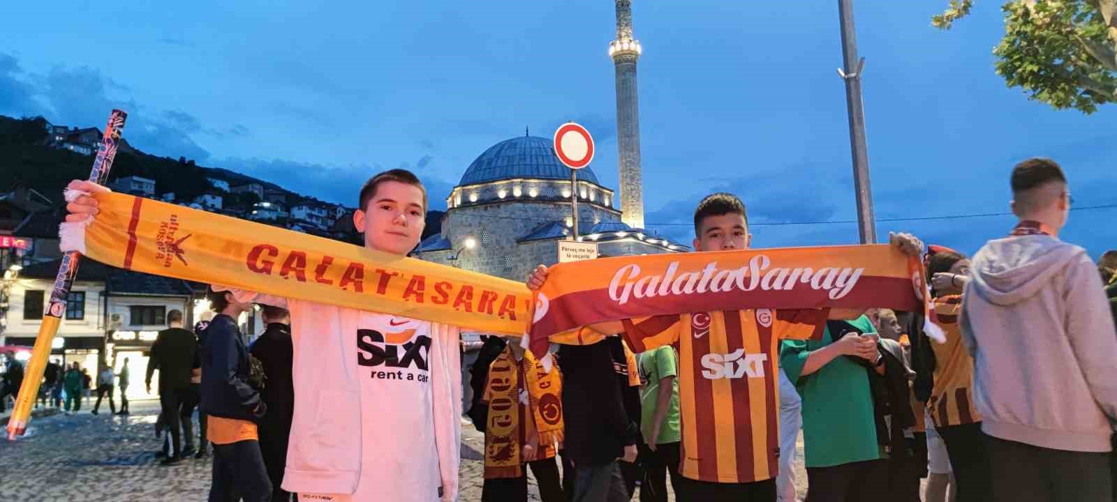 Kosova’da Galatasaray şampiyonluğu coşkusu