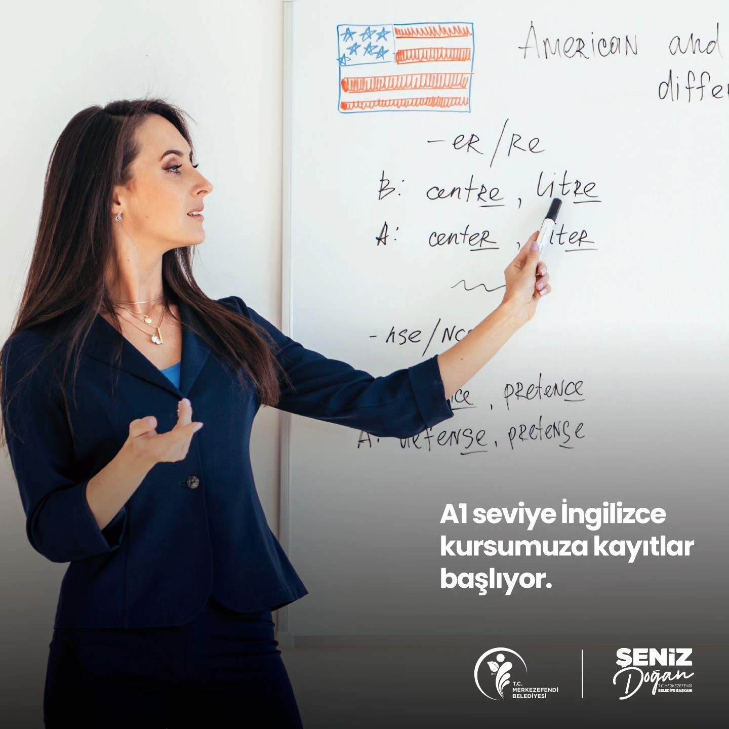 Merkezefendi’de A1 İngilizce kurs kayıtları başladı