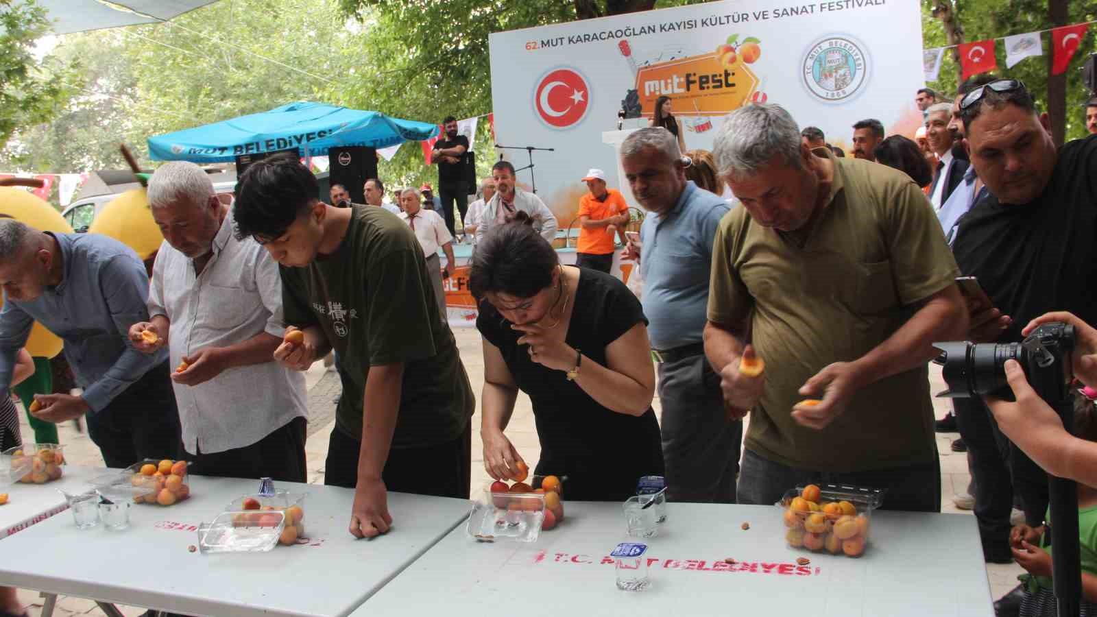 Mut Karacaoğlan ve Kayısı Festivali coşkulu başladı