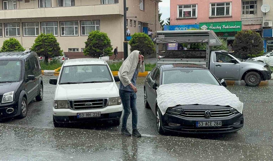 RİZE’NİN PAZAR İLÇESİNDE BAŞLAYAN