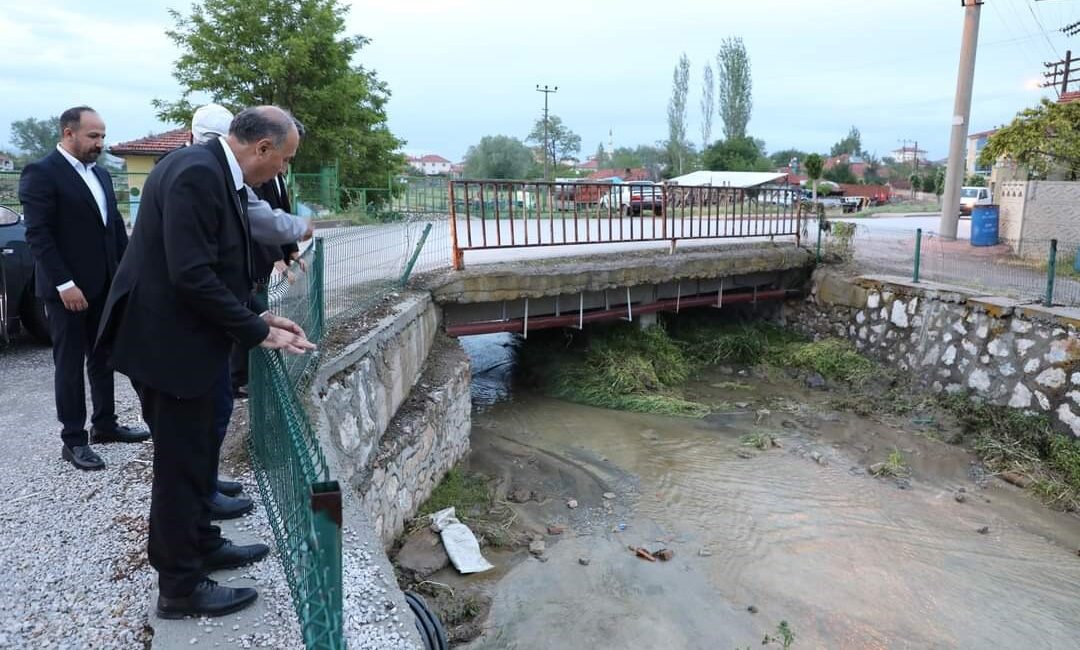 ÇORUM’DA ETKİLİ OLAN SAĞANAK