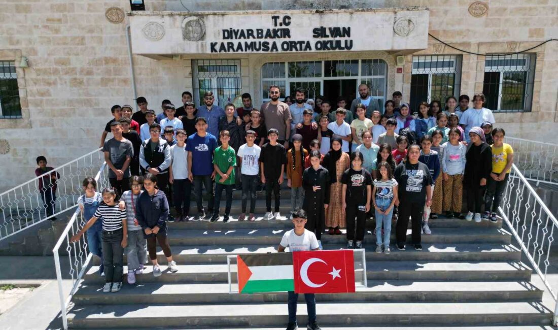 DİYARBAKIR’IN SİLVAN İLÇESİNDE ORTAOKUL