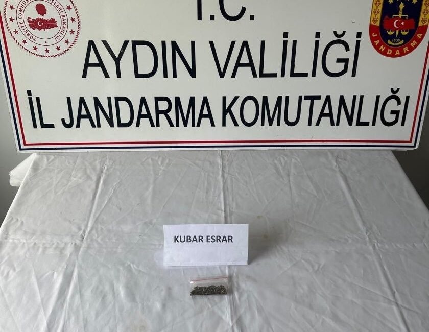 AYDIN'DA JANDARMA EKİPLERİNİN UYUŞTURUCU