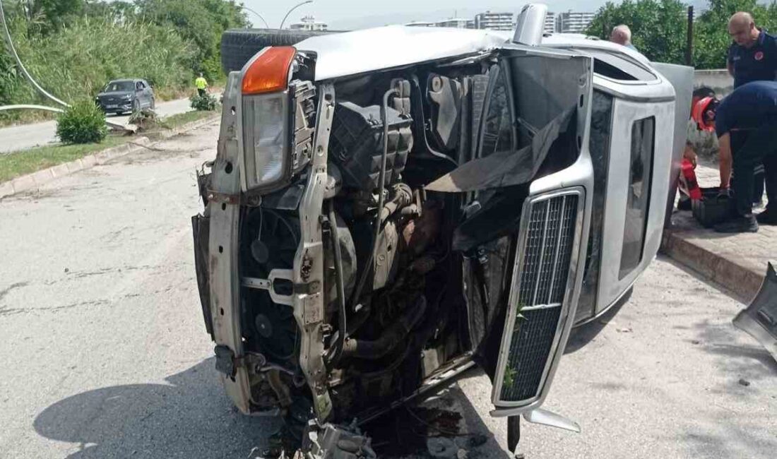 DÖRTYOL'DA TRAFİK KAZASI MEYDANA