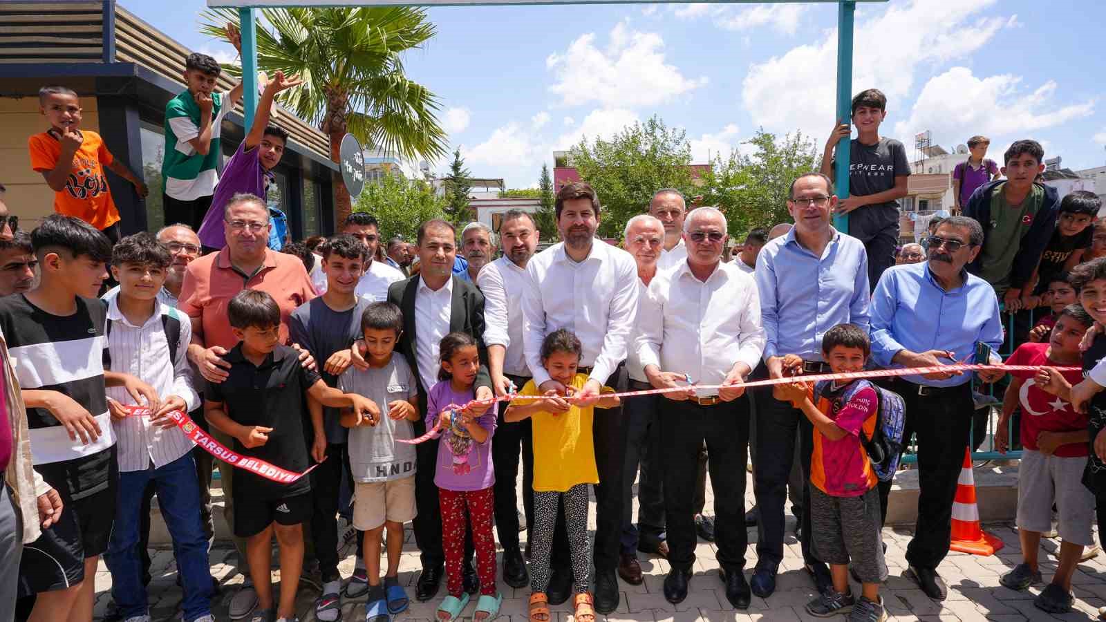 Tarsus’ta yeni park açılışı