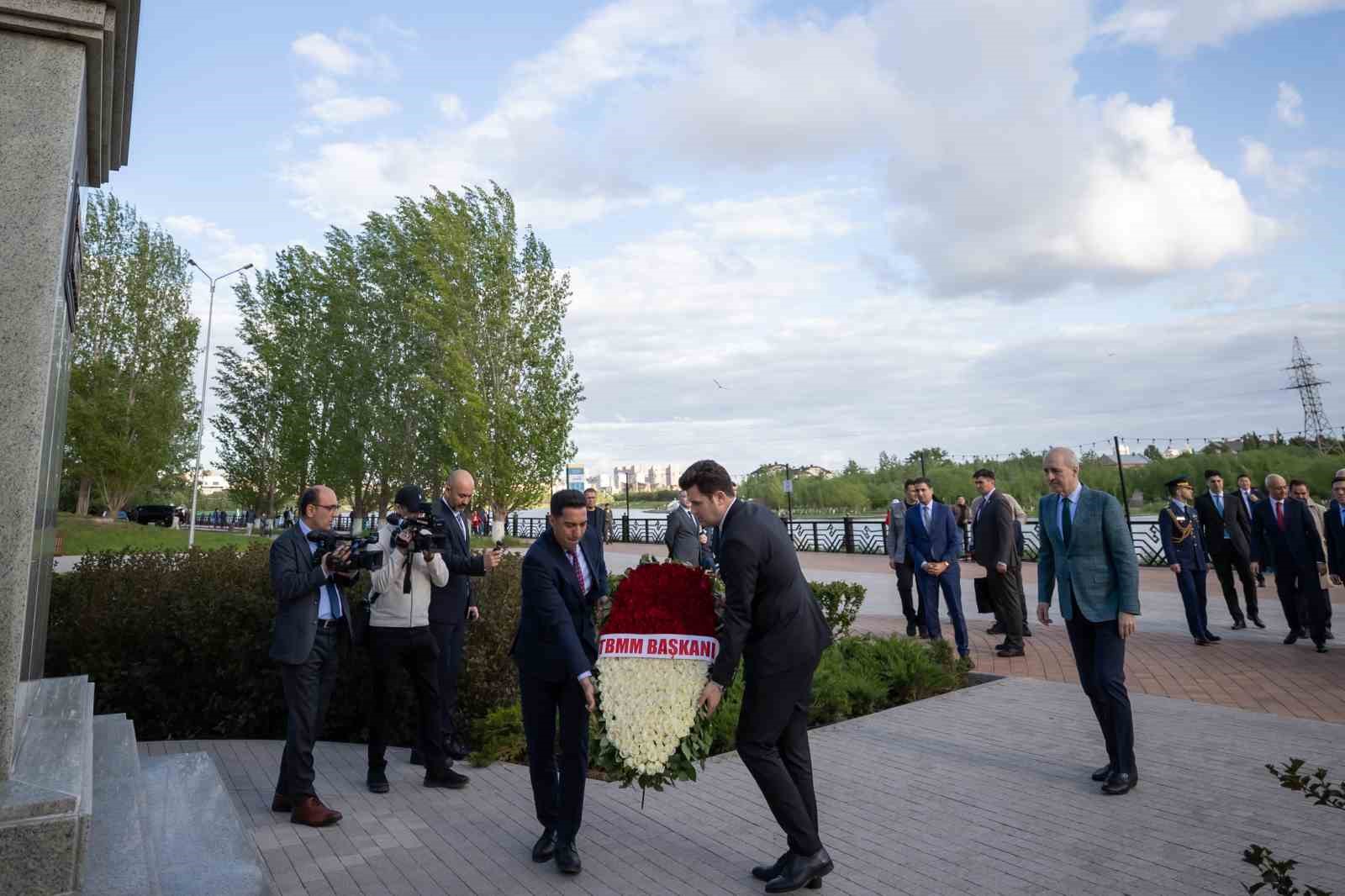 TBMM Başkanı Kurtulmuş, Kazakistan’da