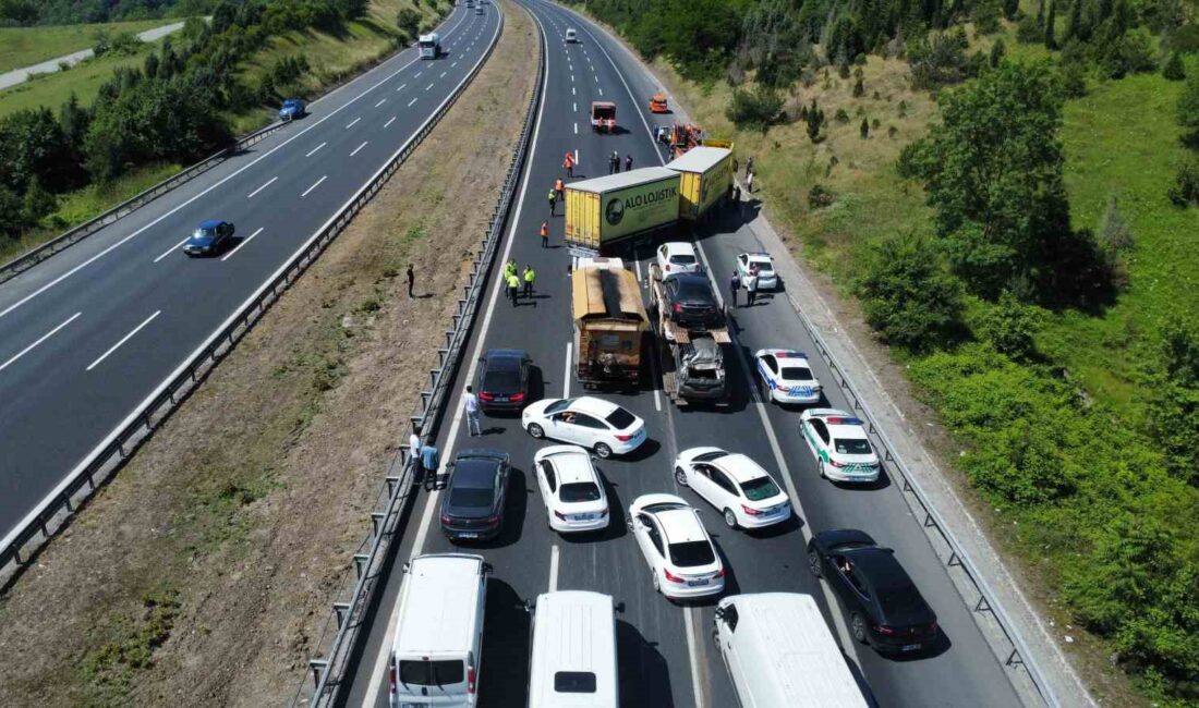 TEM OTOYOLU'NUN DÜZCE GEÇİŞİNDE