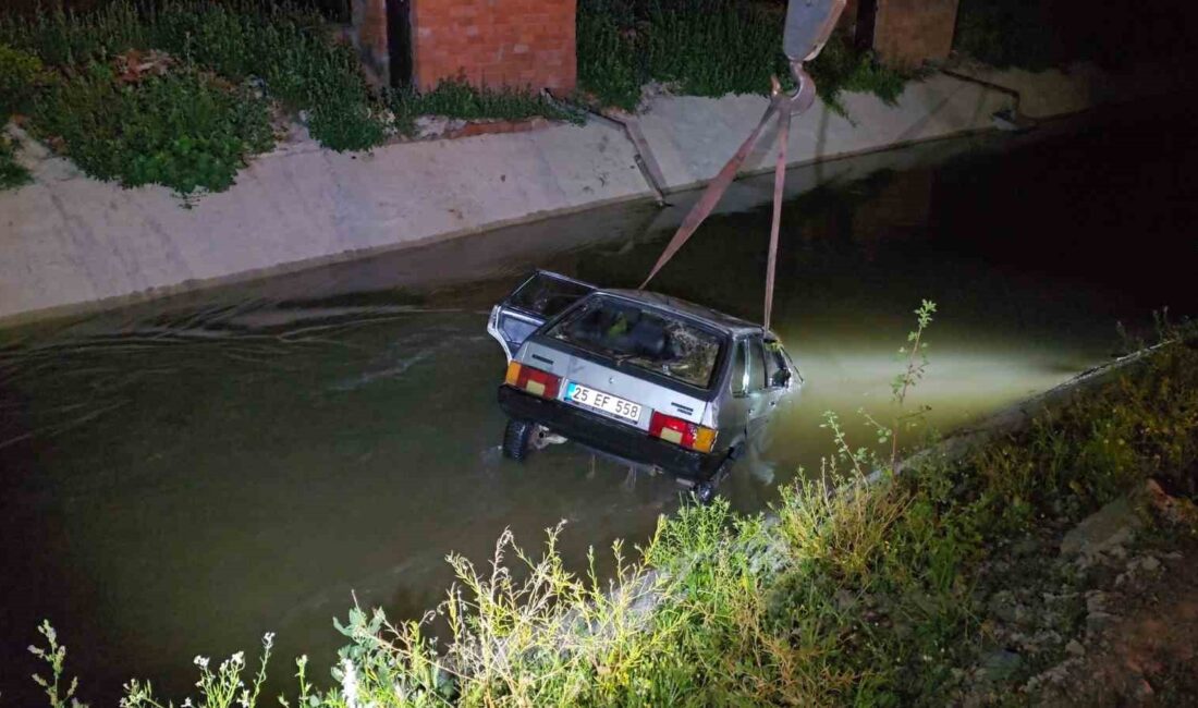 TOKAT’TA KONTROLDEN ÇIKARAK SULAMA