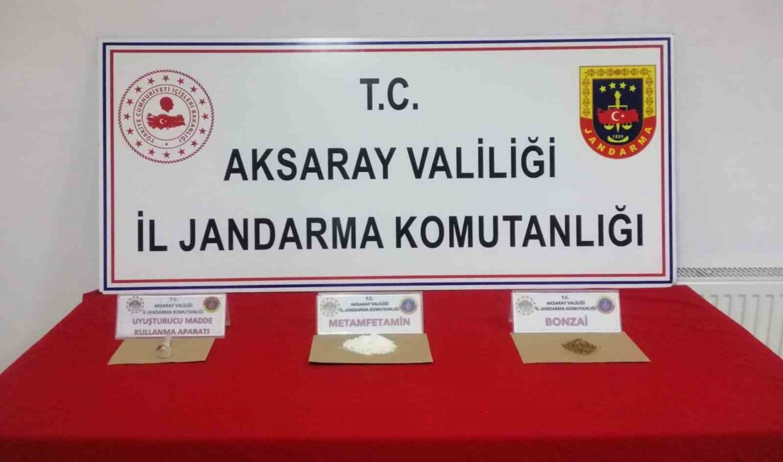 AKSARAY’DA UYUŞTURUCU İMAL EDİP