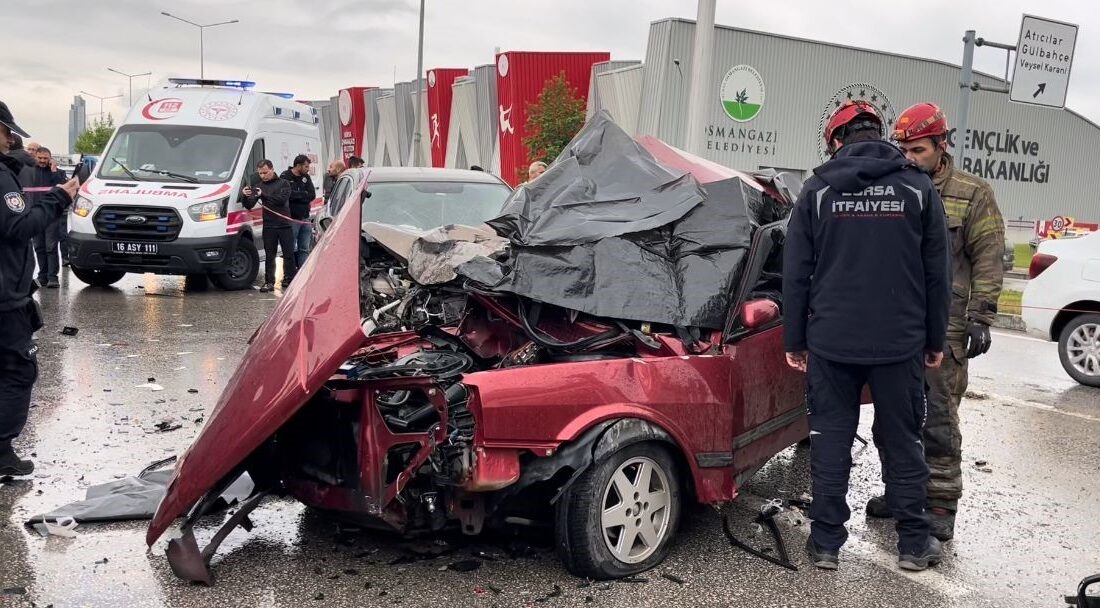 BURSA’DA YAĞIŞLI HAVANIN ETKİSİYLE