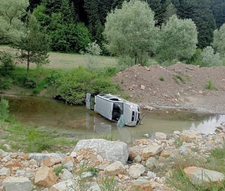 KASTAMONU’NUN AZDAVAY İLÇESİNDE SÜRÜCÜSÜNÜN