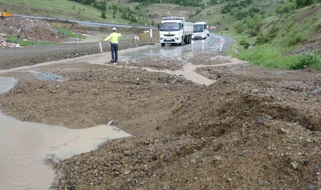 YOZGAT’TA ŞİDDETLİ YAĞIŞ TOPRAK