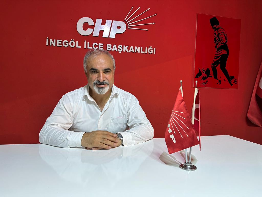 CHP İnegöl İlçe Başkanı Zemci Şahin’den 1 Eylül Barış Günü Mesajı