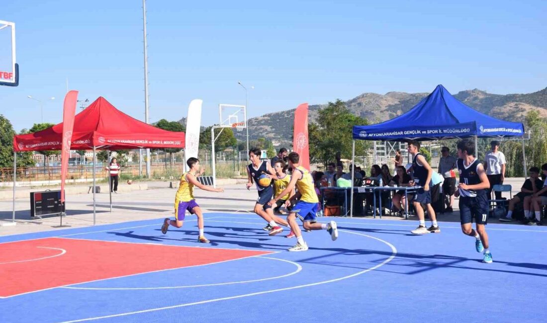 AFYONKARAHİSAR’DA GERÇEKLEŞTİRİLEN 3X3 SOKAKLAR