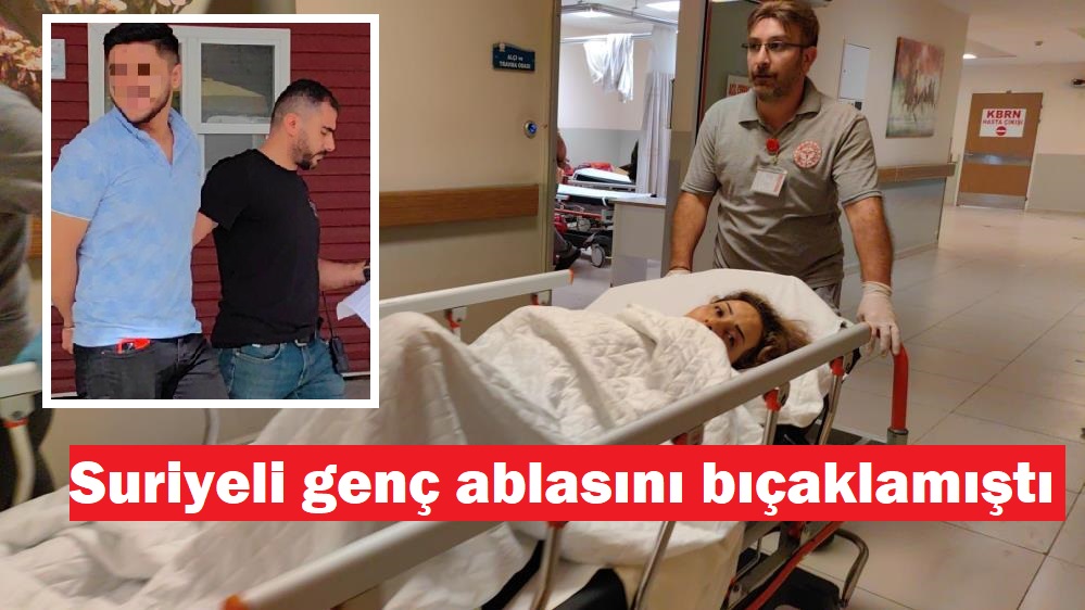 İnegöl ilçesinde ablasını bıçakla