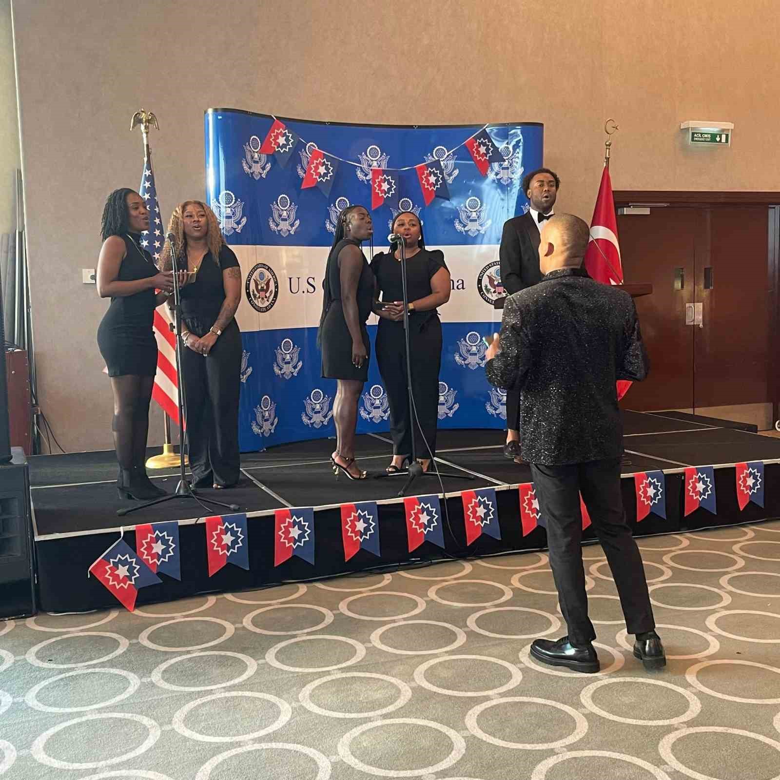 ABD Türkiye Misyonu, Juneteenth’i Adana’da kutladı