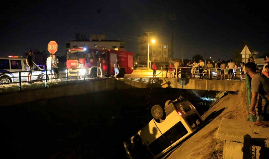 ANTALYA’DA BARİYERLERİ AŞARAK KANALA