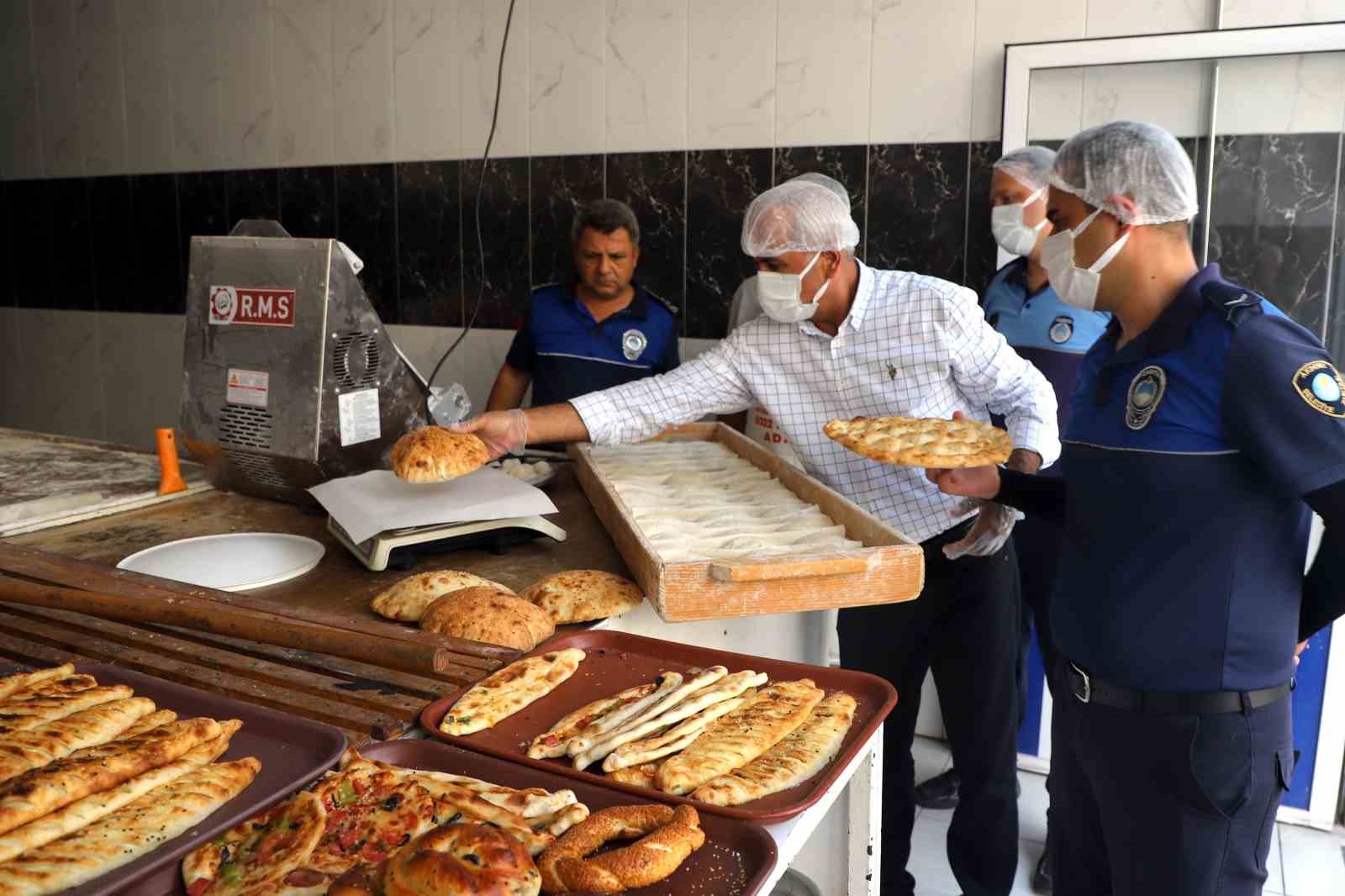 Akdeniz’de fırın, pastane ve patiseriler denetlendi