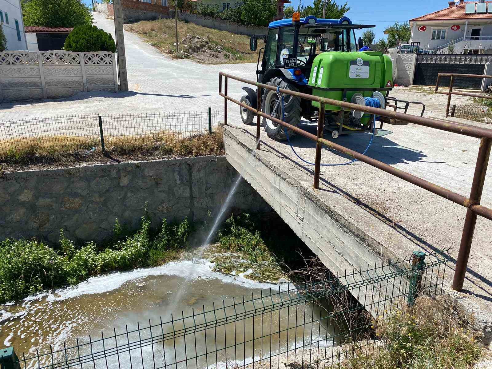 Alaca’da vektörel mücadele çalışmaları hızlandı