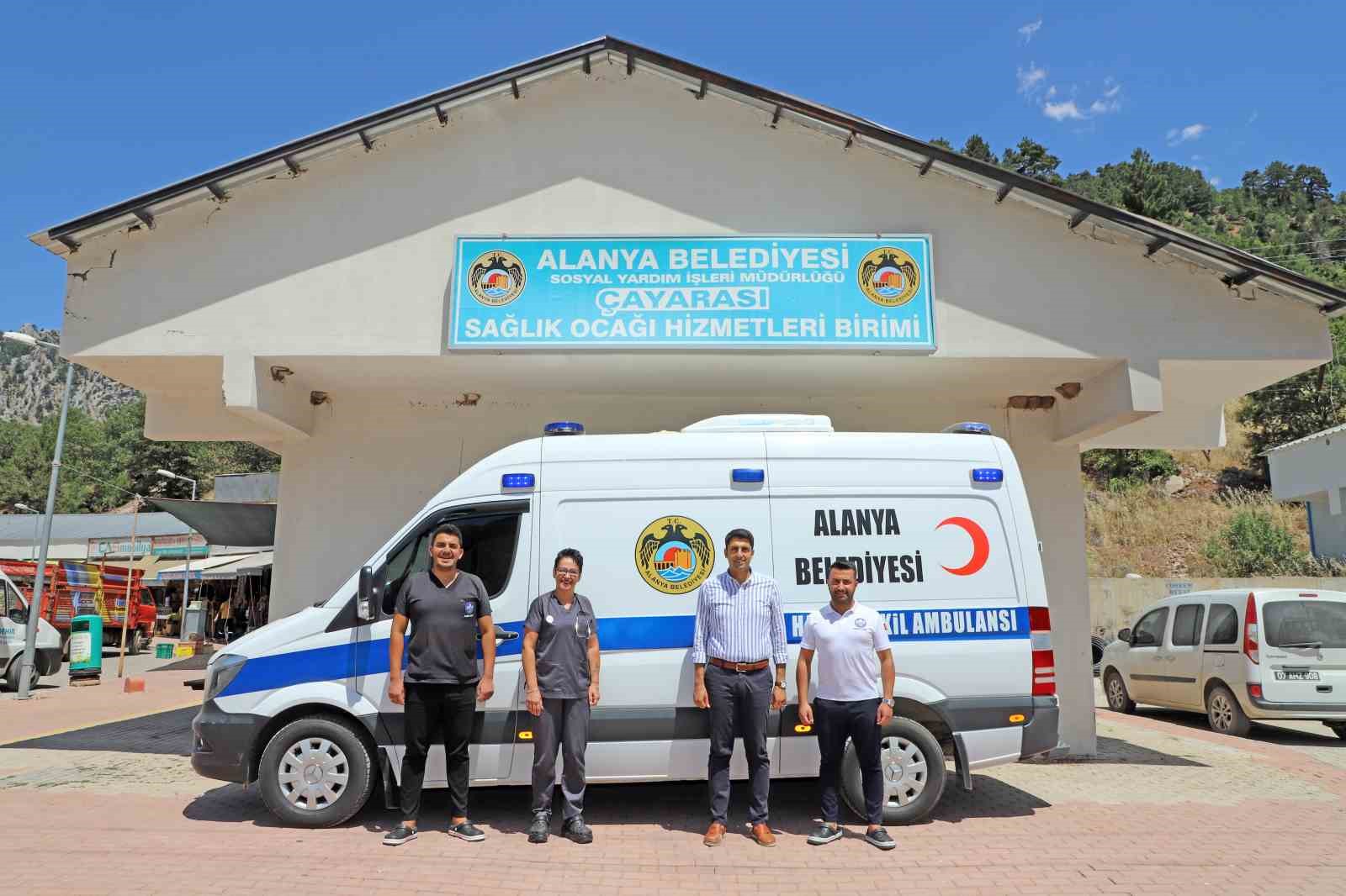 Alanya Belediyesi’nden yaylalarda sağlık hizmeti