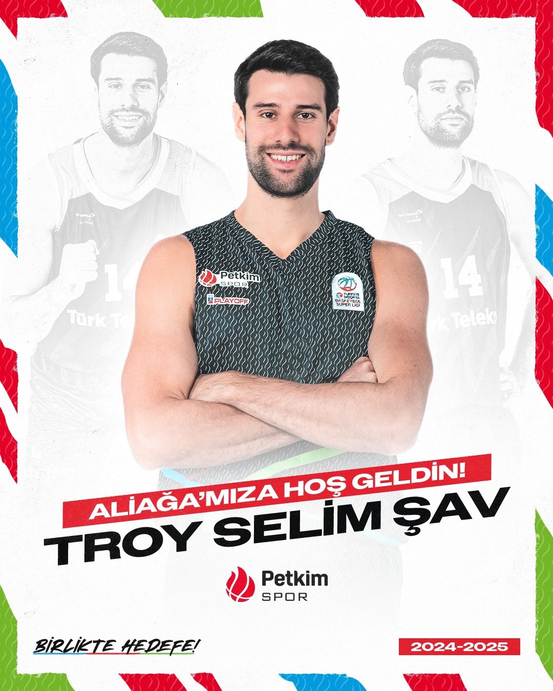 Aliağa Petkimspor, Troy Selim Şav’ı kadrosuna kattı